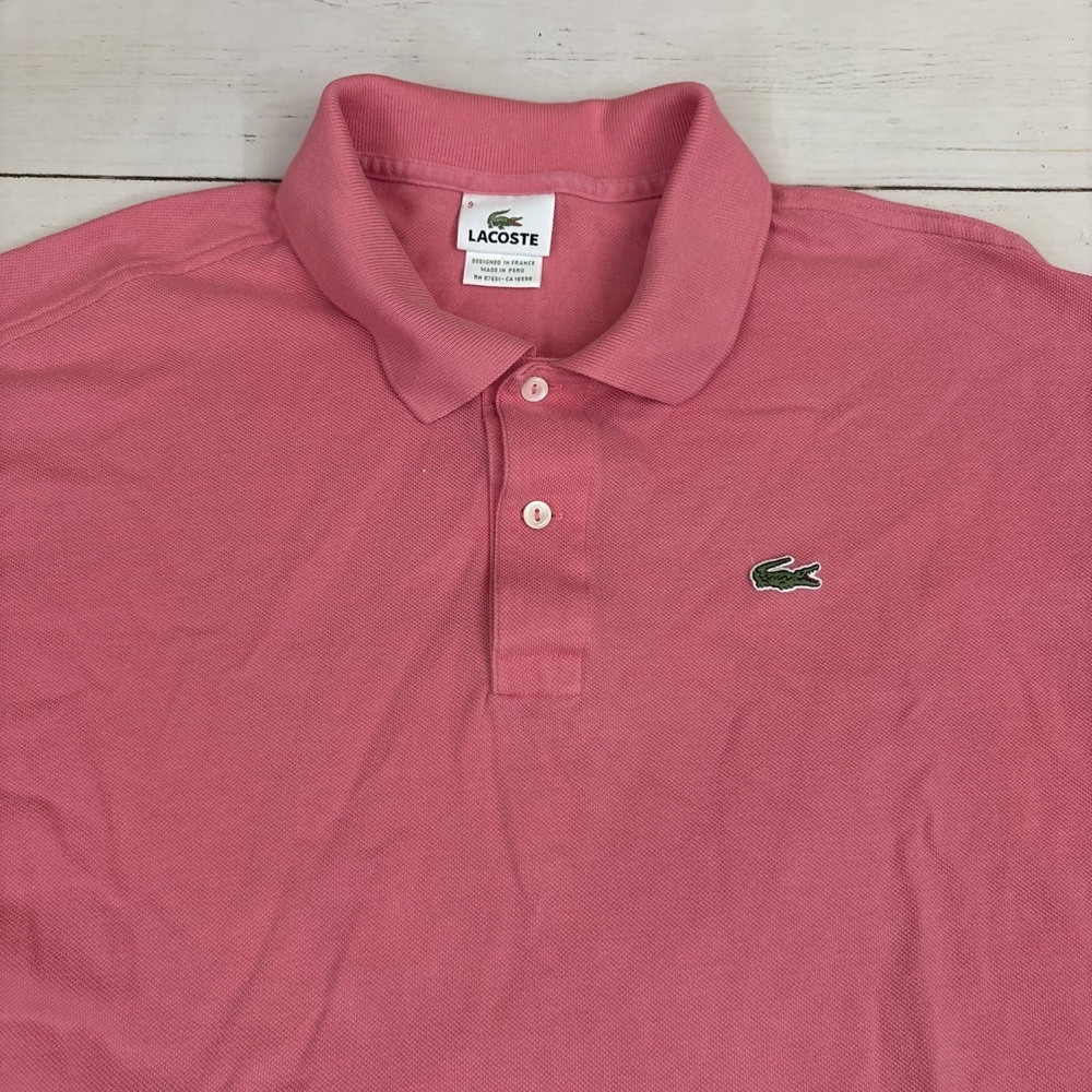Lacoste Polo Shirt Size 9 4XL XXXXL